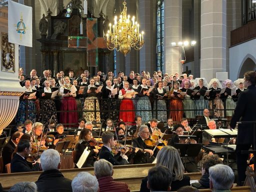 Konzert "Nalěćo" im Bautzener Dom im April 2026, gemeinsam mit anderen sorbischen Chören und dem SNE Konzert "Nalěćo" im Bautzener Dom